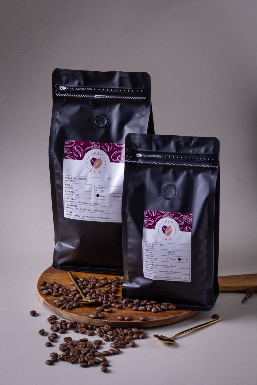 Bolsas de cafe Amari Cafe en grano
